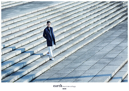 earth music & ecology men 2015 S/S, advertisement