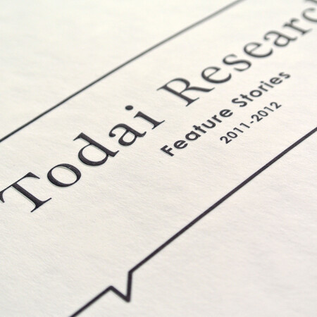 todai research, brochure