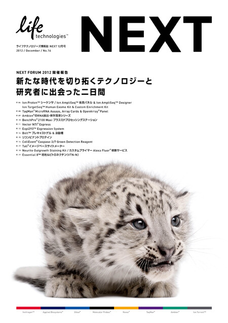 NEXT vol.16, brochure