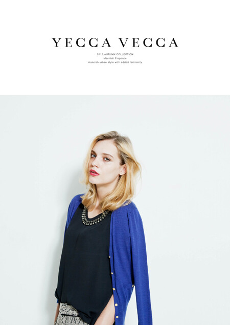 yecca vecca 2013 autumn catalogue, brochure