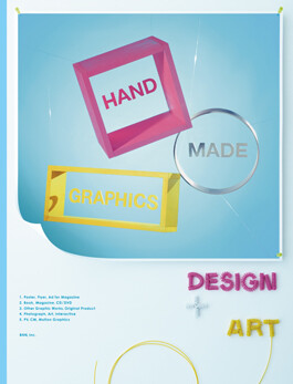 hand made graphics, book