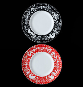 saji original monkey plate, plate